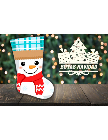 BOTAS NAVIDAD PACK 3