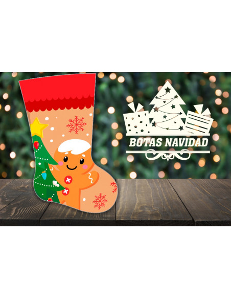 BOTAS NAVIDAD PACK 3