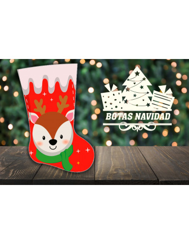 BOTAS NAVIDAD PACK 3