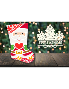 BOTAS NAVIDAD PACK 3