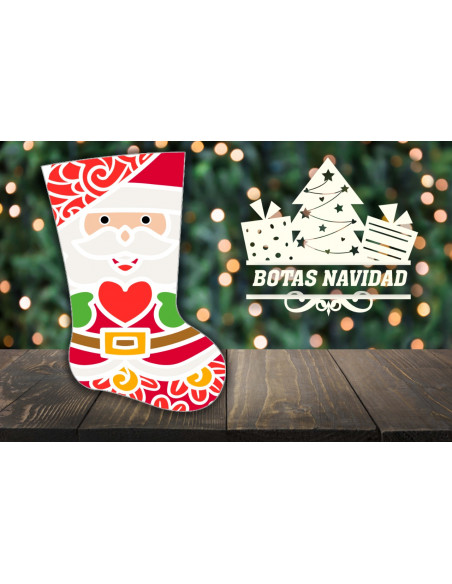 BOTAS NAVIDAD PACK 3