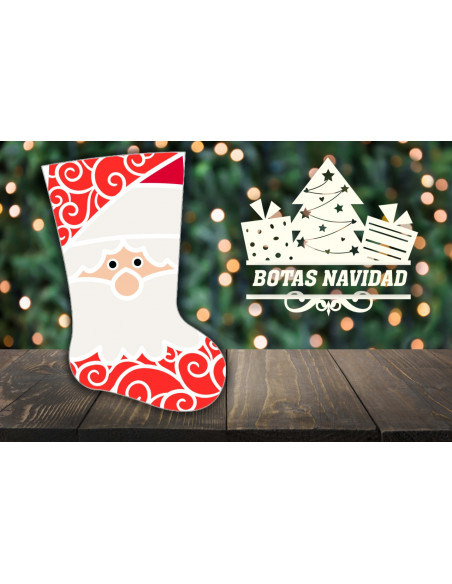 BOTAS NAVIDAD PACK 3