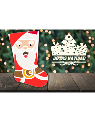 BOTAS NAVIDAD PACK 3