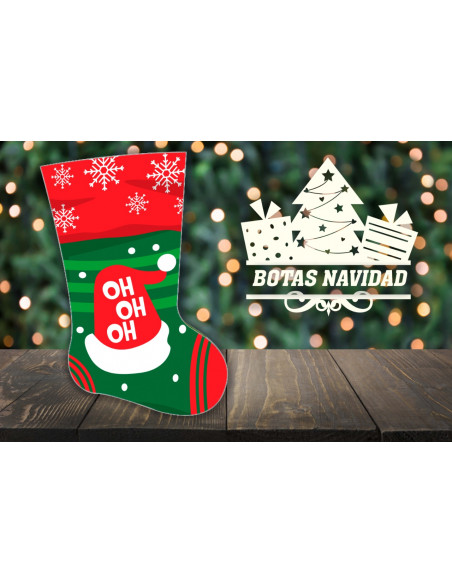 BOTAS NAVIDAD PACK 3