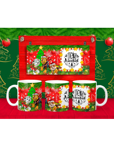 TAZA INFANTILES NAVIDAD
