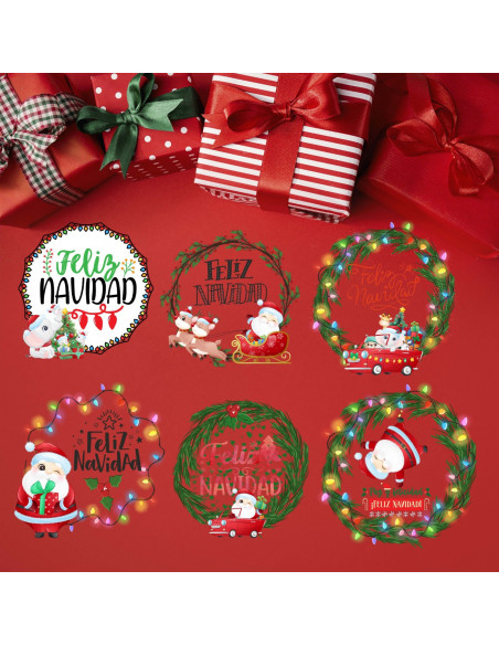 FRASES CLIPART NAVIDAD