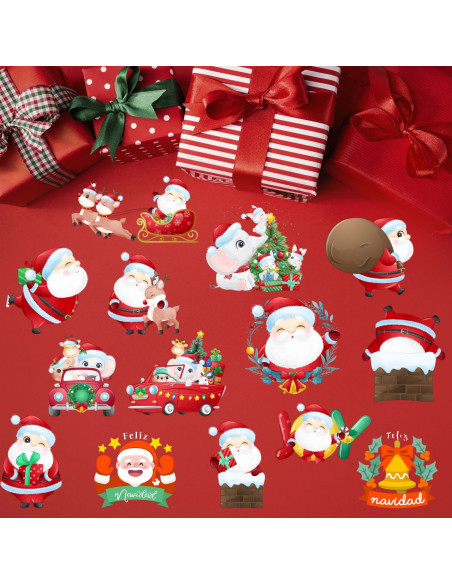 FRASES CLIPART NAVIDAD