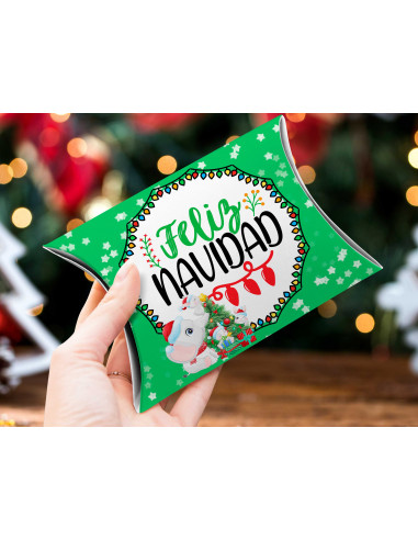 CAJA ALMOHADA NAVIDAD PACK 2