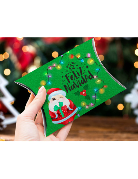CAJA ALMOHADA NAVIDAD PACK 2