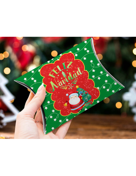 CAJA ALMOHADA NAVIDAD PACK 2