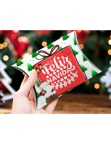 CAJA ALMOHADA NAVIDAD PACK 2