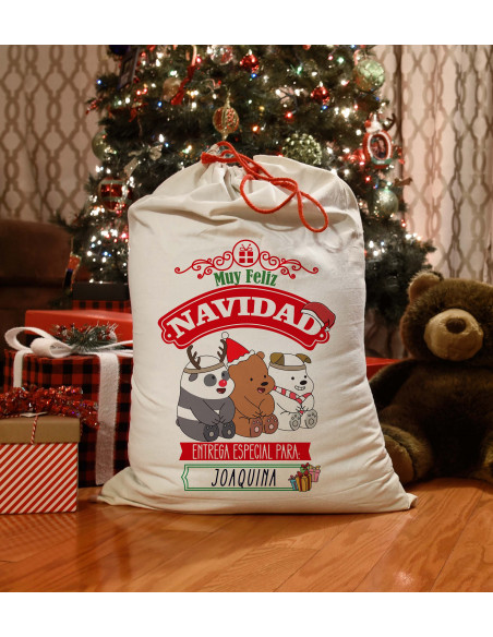 MORRALES MOCHI BOLSITAS COSTALES NAVIDAD PACK 3