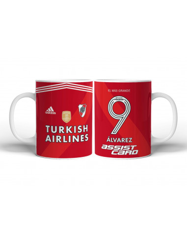 TAZA CAMISETA RIVER PLATE CAMPEON 2021