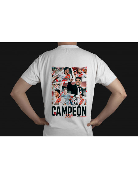 REMERAS RIVER CAMPEON 2021