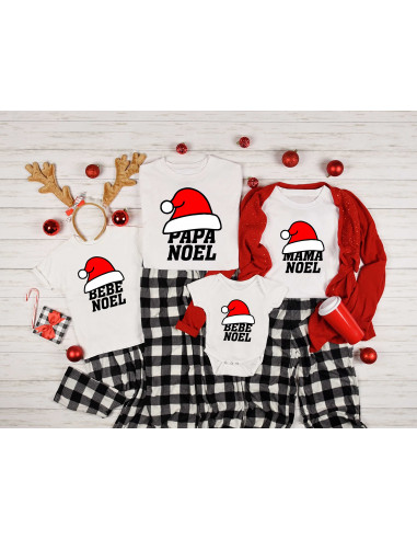 REMERAS FAMILIA NAVIDAD