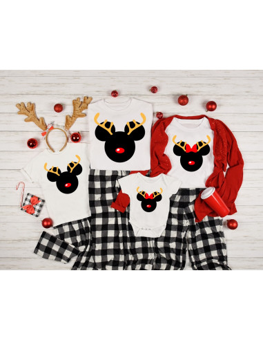 REMERAS FAMILIA NAVIDAD