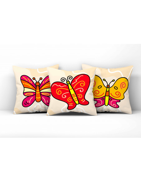 ALMOHADONES MARIPOSAS