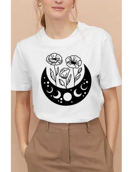 REMERAS BOHO BLANCO Y NEGRO