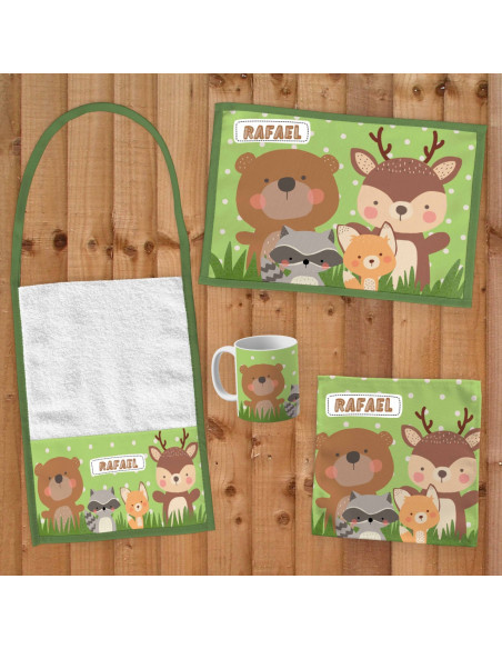 Pack Jardin - Animalitos Bosque Nene