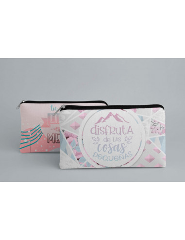 ESTUCHE CARTUCHERA FRASES PACK 3