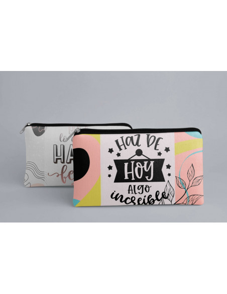 ESTUCHE CARTUCHERA FRASES PACK 3