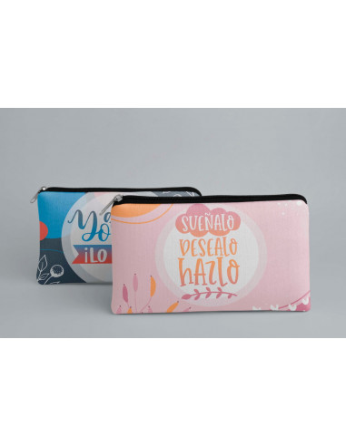 ESTUCHE CARTUCHERA FRASES PACK 3