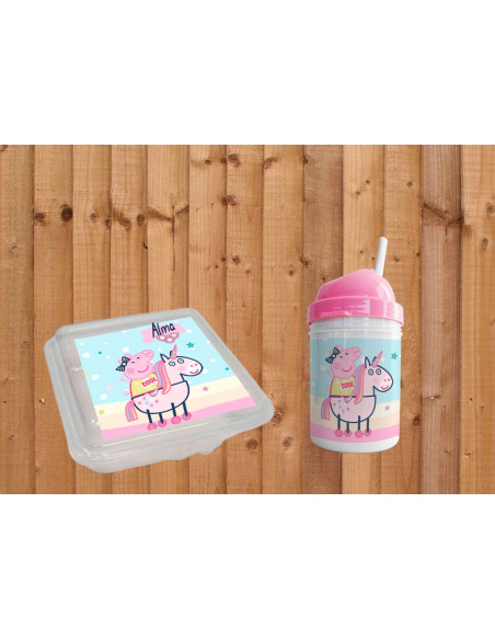 Pack Jardin - Peppa Unicornio