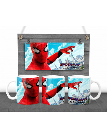 TAZA + ALMOHADON SPIDERMAN