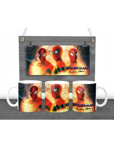 TAZA + ALMOHADON SPIDERMAN