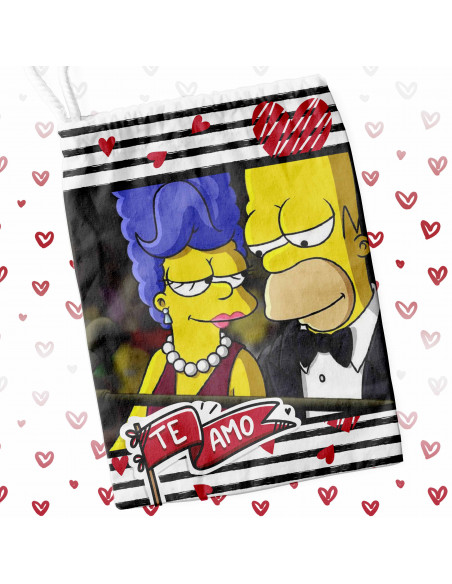 BOLSITAS SAN VALENTIN HOMERO MARGE