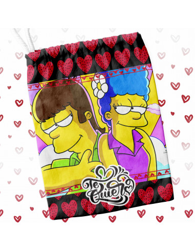BOLSITAS SAN VALENTIN HOMERO MARGE