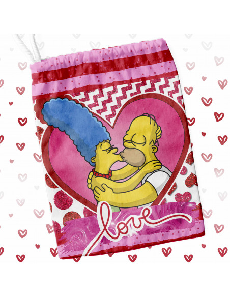 BOLSITAS SAN VALENTIN HOMERO MARGE