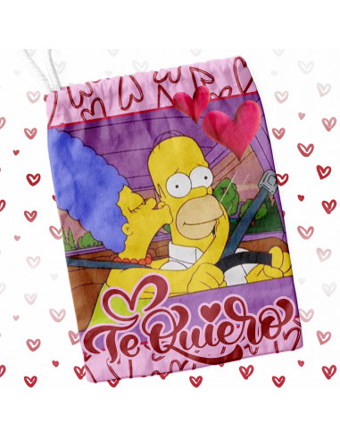 BOLSITAS SAN VALENTIN HOMERO MARGE