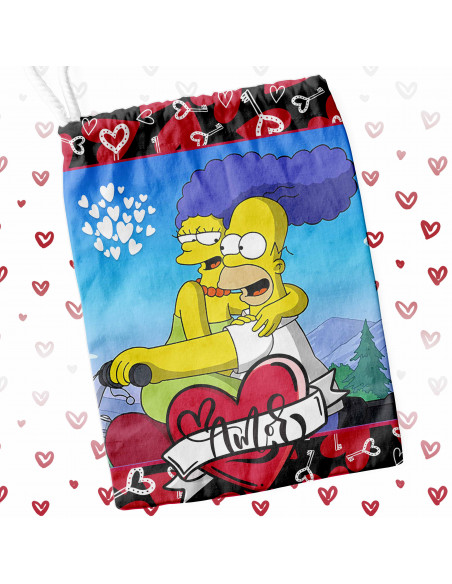 BOLSITAS SAN VALENTIN HOMERO MARGE