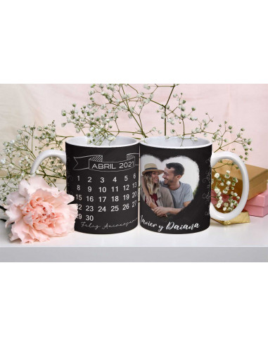 TAZA ANIVERSARIO CALENDARIO