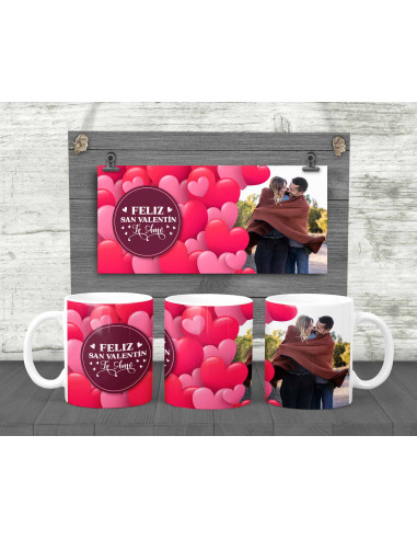 TAZA+ ALMOHADON SAN VALENTIN FOTOS