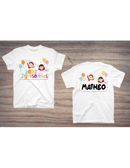 Pack Jardin - Egresadito + extra remera