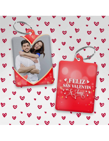 LLAVEROS RECTANGULAR FOTO