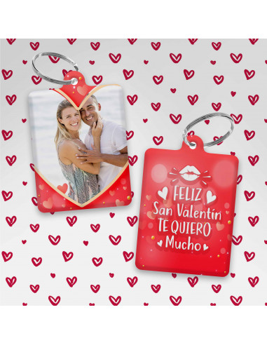 LLAVEROS RECTANGULAR FOTO