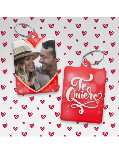 LLAVEROS RECTANGULAR FOTO