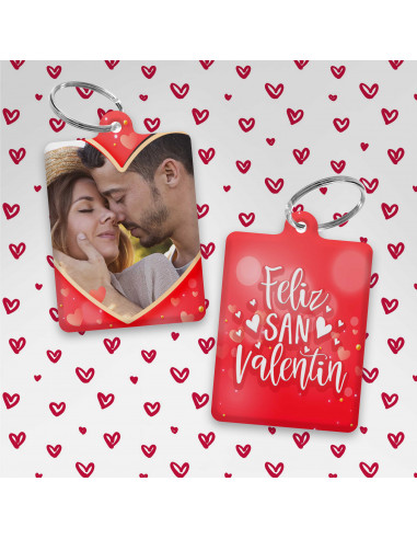 LLAVEROS RECTANGULAR FOTO