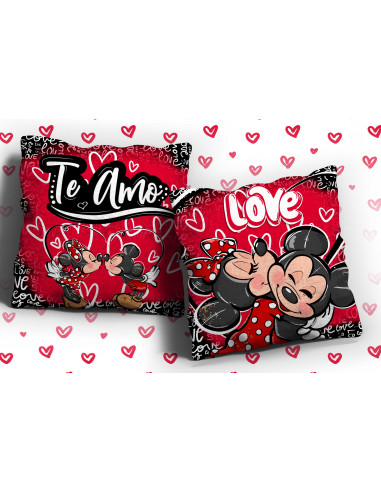 MINNIE MICKEY AMOR ALMOHADONES