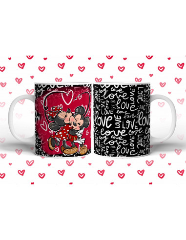 MINNIE MICKEY AMOR TAZAS