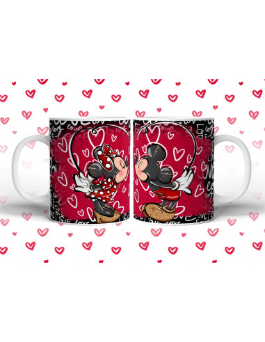 MINNIE MICKEY AMOR TAZAS