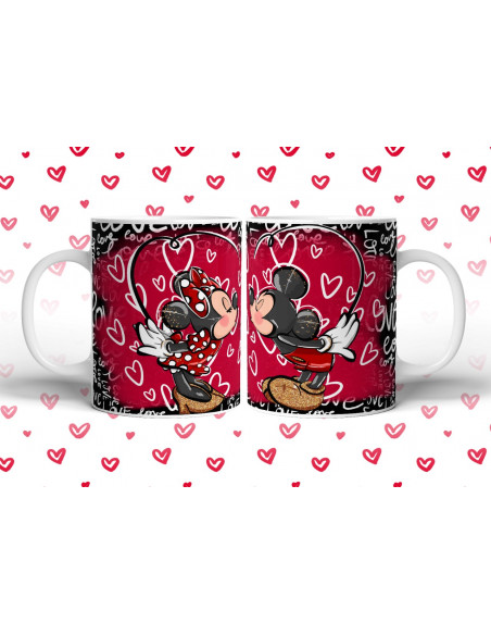 MINNIE MICKEY AMOR TAZAS