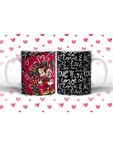 MINNIE MICKEY AMOR TAZAS