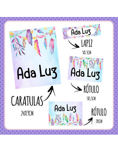 Etiquetas Escolares