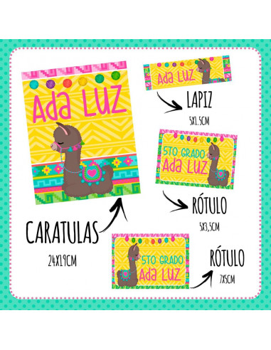 Etiquetas Escolares