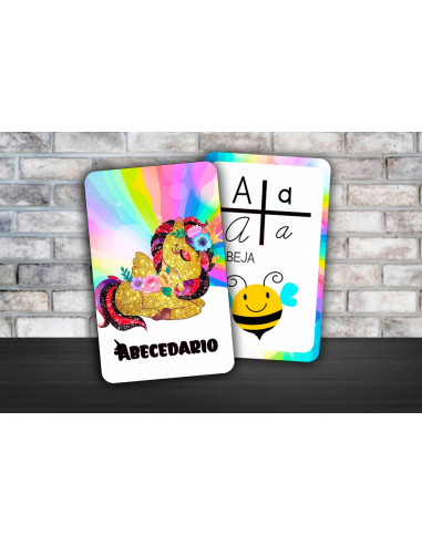 TABLA DE MULTIPLICAR Y ABECEDARIO PACK 4