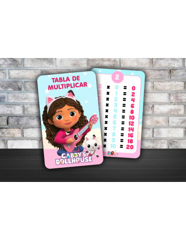 TABLA DE MULTIPLICAR Y ABECEDARIO PACK 4